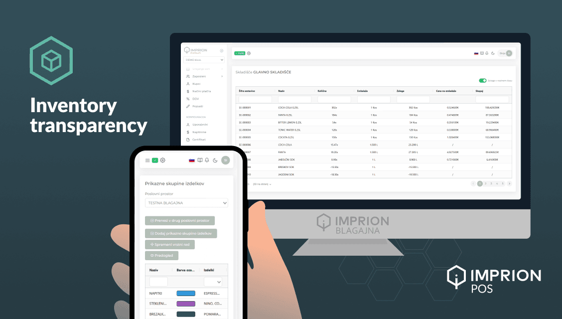 Inventory transparency